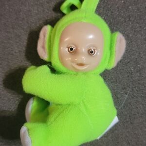 Dipsy, Vintage Teletubby clip-on plush toy year 2000 Excellent Condition